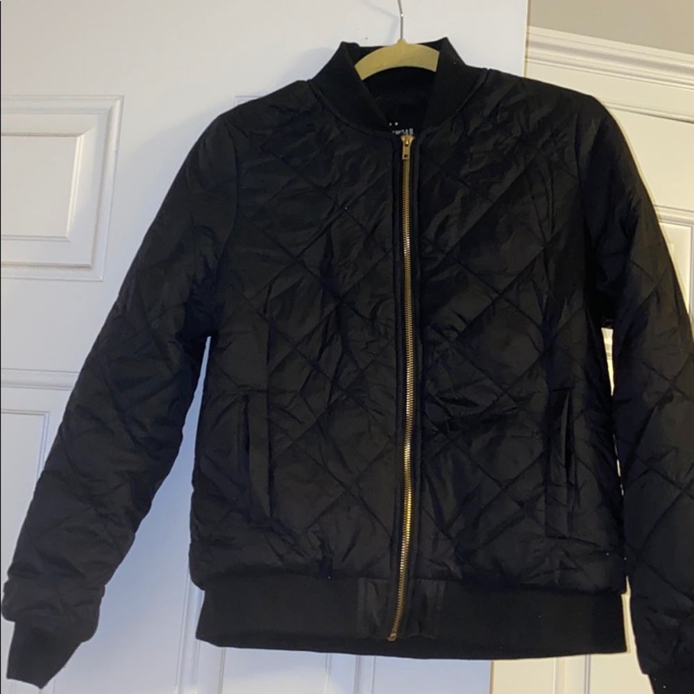 Cotton On Black Bomber Jacket #CottonOn